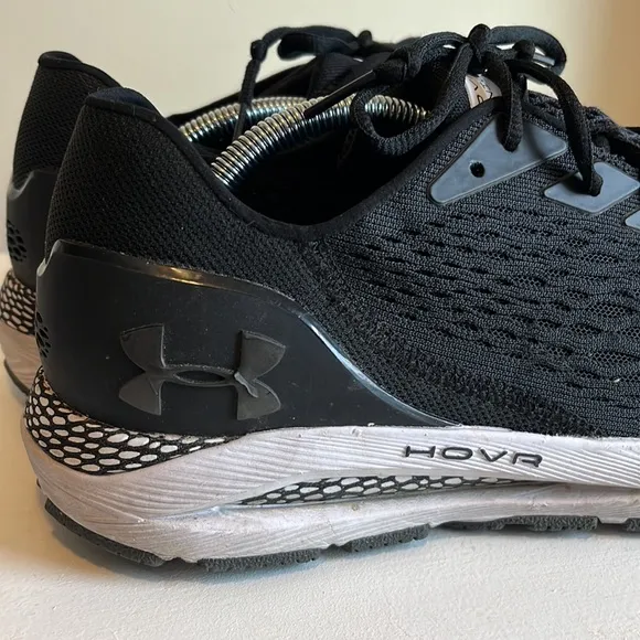 Under Armour Men's HOVR Sonic 3 Black White Running Shoes Size 12