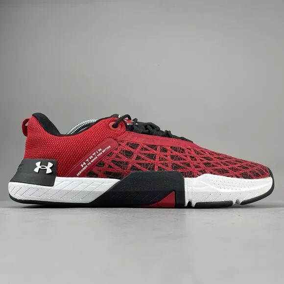 Under Armour TriBase Reign 5 Wisconsin Men’s 11.5 Running Sneaker Athletic Shoe