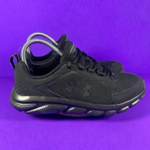 Under Armour UA Charged Assert 9 Men's Black Running Shoes Size 8.5-NEW