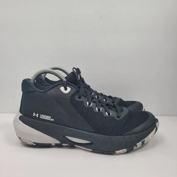 Under Armour UA HOVR Breakthru Men's Black Basketball Shoes 3024398-001 US Sz 8