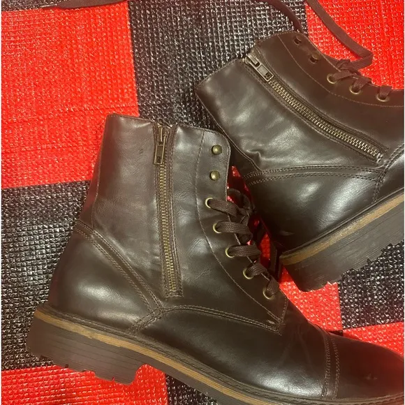 Unlisted By Kenneth Cole Design30305 Mens BrownCasual Dress Boots size 12