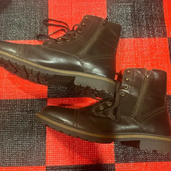 Unlisted By Kenneth Cole Design30305 Mens BrownCasual Dress Boots size 12