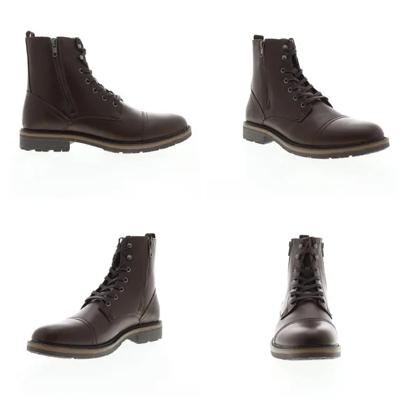 Unlisted By Kenneth Cole Design30305 Mens BrownCasual Dress Boots size 12
