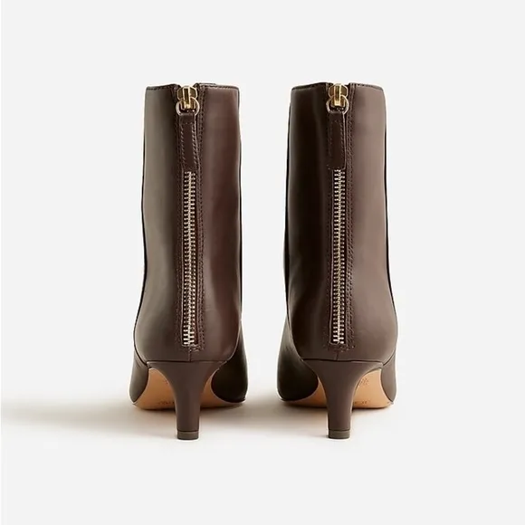 Used J Crew Stevie ankle boots in leather BT910