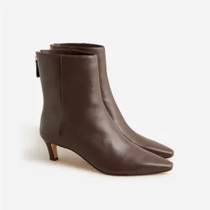 Used J Crew Stevie ankle boots in leather BT910