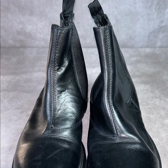 Vagabond Women EU 38 Black Leather Chelsea Kenova Boots NEW *defects* Moto Biker