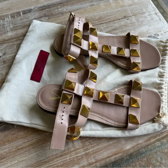 Valentino Romanstud Sandals on Sale!