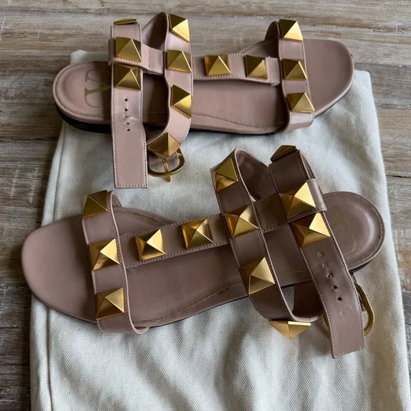 Valentino Romanstud Sandals on Sale!