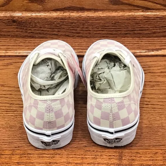 Vans Authentic Checkerboard Chalk Pink Shoes