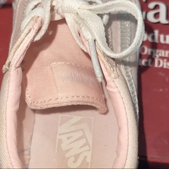 VANS Authentic Girls light pink Shoes NWT SZ 13