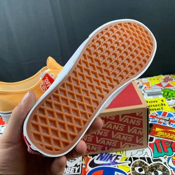 Vans Authentic Light Orange Womens Various Size