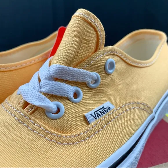 Vans Authentic Light Orange Womens Various Size