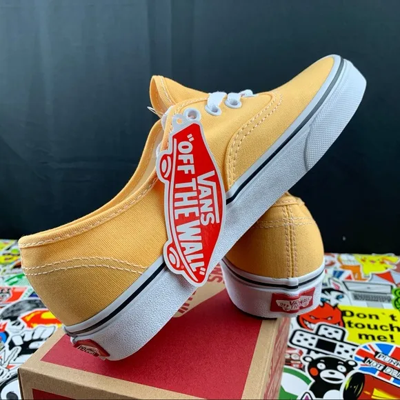 Vans Authentic Light Orange Womens Various Size