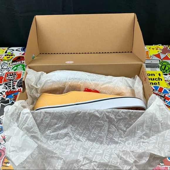 Vans Authentic Light Orange Womens Various Size