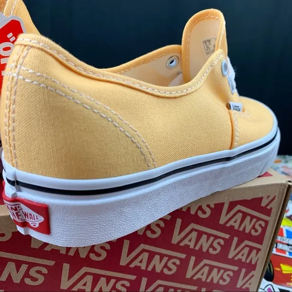 Vans Authentic Light Orange Womens Various Size