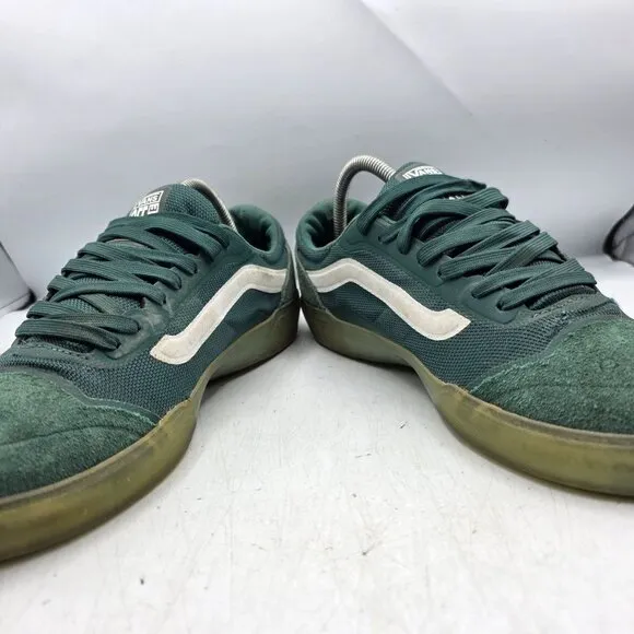 Vans Ave Pro Ultimate Waffle Mens 9.5 Dark Green Sneaker Shoes Casual Walking