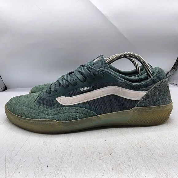Vans Ave Pro Ultimate Waffle Mens 9.5 Dark Green Sneaker Shoes Casual Walking