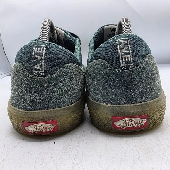 Vans Ave Pro Ultimate Waffle Mens 9.5 Dark Green Sneaker Shoes Casual Walking