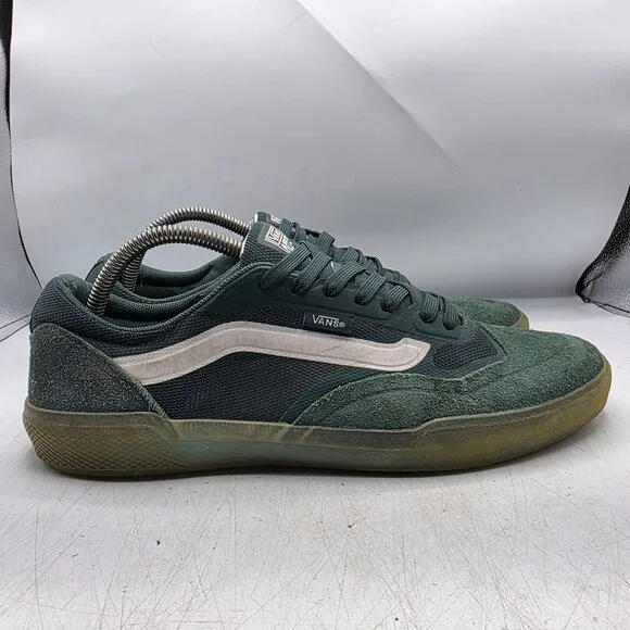 Vans Ave Pro Ultimate Waffle Mens 9.5 Dark Green Sneaker Shoes Casual Walking
