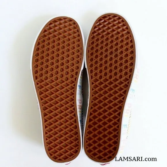Vans Classic Slip-On Rainbow Pride Canvas Shoes Size Men 10