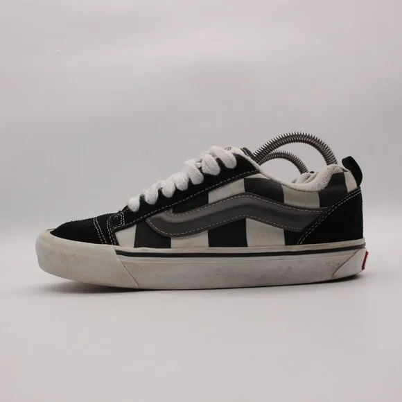 Vans Knu Skool Mrga Check Check Black Men's 7.5 Women 9 Unisex Casual Shoes