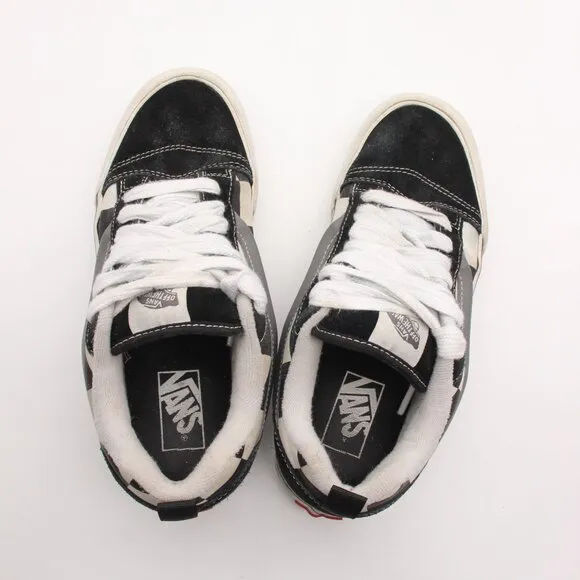 Vans Knu Skool Mrga Check Check Black Men's 7.5 Women 9 Unisex Casual Shoes