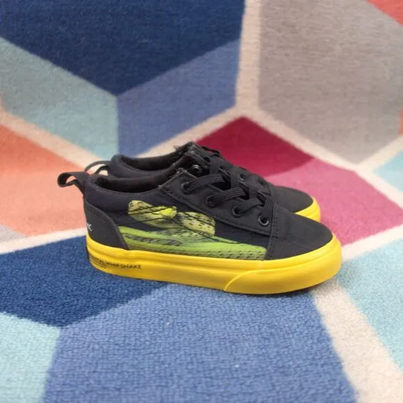 Vans Old Skool Elastic National Geographic Size 8 Toddler
