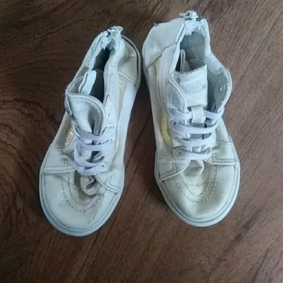 Vans shoes girl toddler Size 10