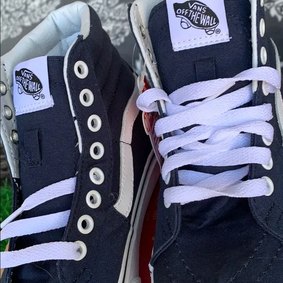 VANS SK8-Hi Canvas Dress Blue/True White WMNS