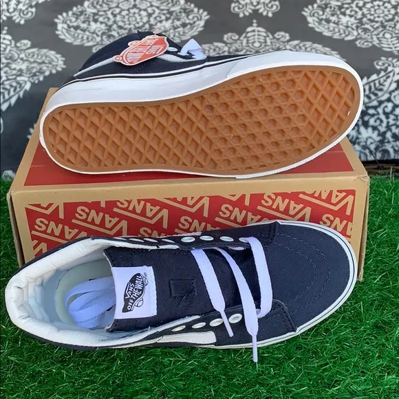 VANS SK8-Hi Canvas Dress Blue/True White WMNS