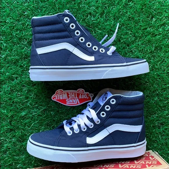 VANS SK8-Hi Canvas Dress Blue/True White WMNS
