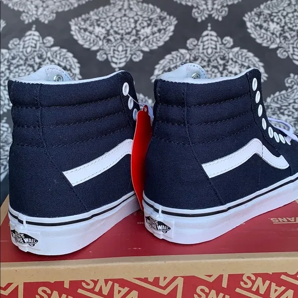 VANS SK8-Hi Canvas Dress Blue/True White WMNS