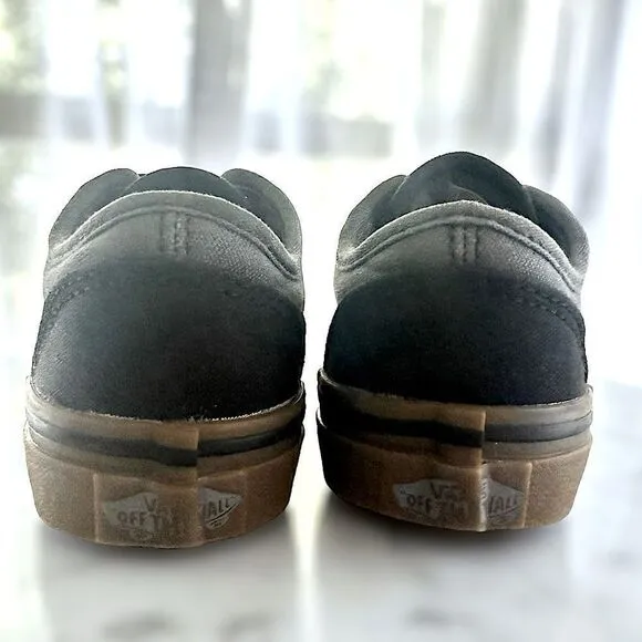 Vans | Toddler Kids Atwood 2 Tone Black/Gum Classic Skate Shoes Size 13