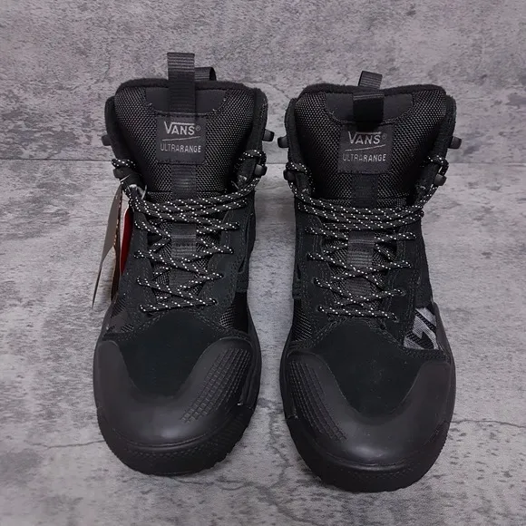 VANS Ultrarange Exo MTE 2 Gore Tex Boots Shoes Mens 7.5 Womens 9 Black Nby