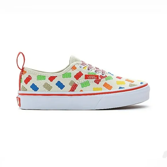 Vans x Haribo Gummy Bear Low Top Shoes Size 3 LACES HAVE BEEN REMOVED