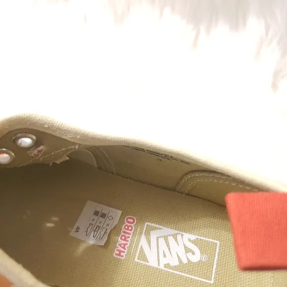 Vans x Haribo Gummy Bear Low Top Shoes Size 3 LACES HAVE BEEN REMOVED