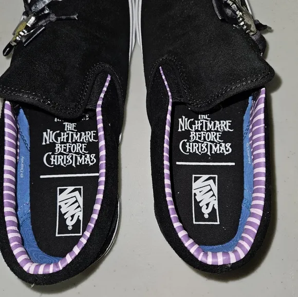 VANS x The Nightmare Before Christmas Slip-On Lace Shoes Unisex New