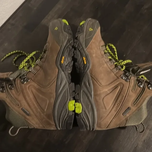 Vasque Brown Leather Goretex Hiking Backpacking Boots Size 9.5 Women