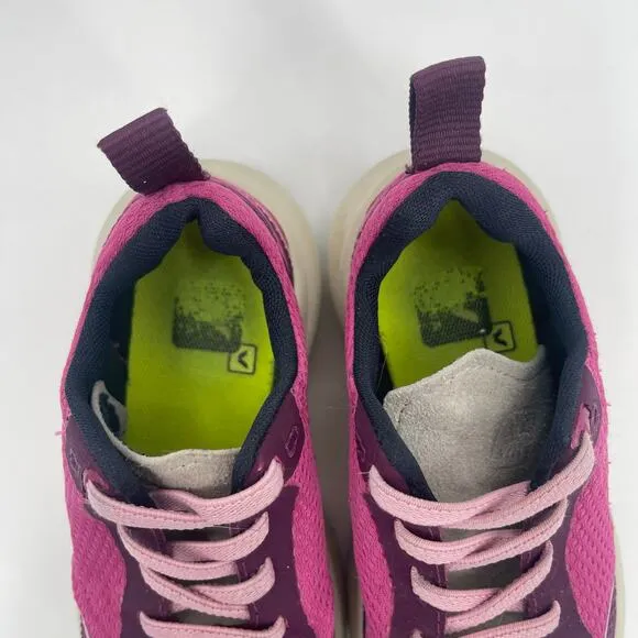 VEJA Girls Toddler Tennis Shoes Size 11 Slip On Sneaker Canary Elastic Laces