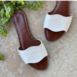 Veronica Beard Sandals Faven Huarache in White