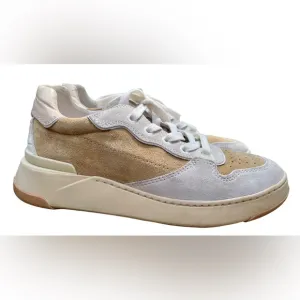 Veronica Beard Sneakers Suede Colorblock Women’s US 7.5 Designer Leather