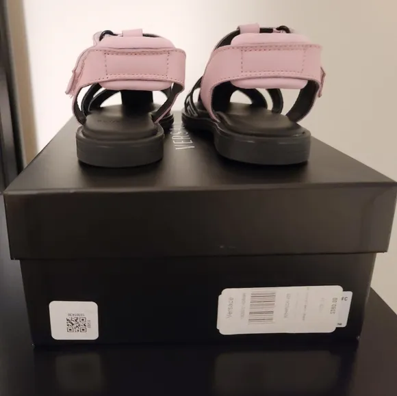 Versace Toddler Greca Sandals Size 24 (7 us)