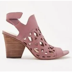 ✅Vince Camuto Cutout Nubuck Heeled Sandals in Style Deverly Size 9
