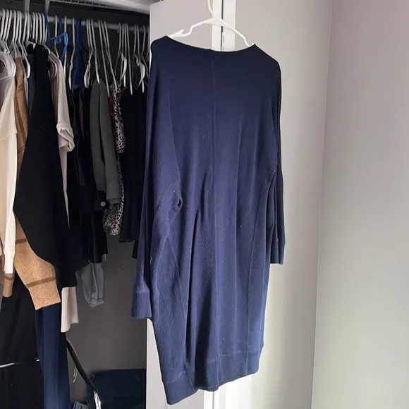 Vince Navy Sweater Dress, worn twice