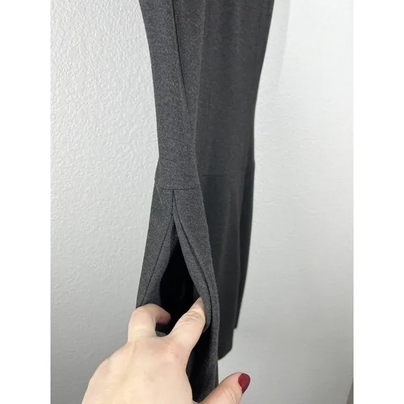 Vince Ponte Knit Dropped Waist Mini Dress