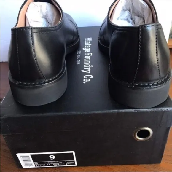 Vintage Foundry Leather Oxford slip-onDress shoes 9