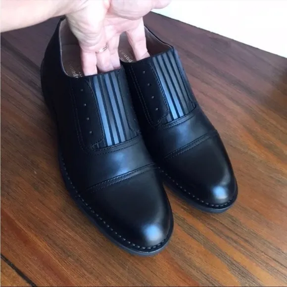 Vintage Foundry Leather Oxford slip-onDress shoes 9