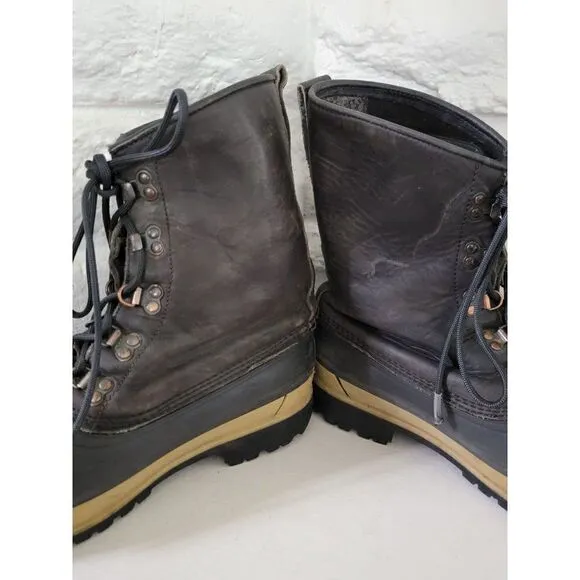 Vintage Mens Davos camping insulated Duck boots size 10