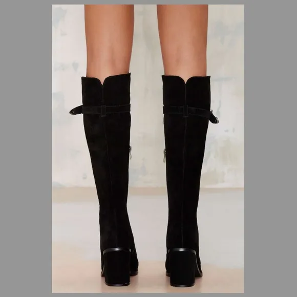 Vintage Nightwalker Esperado Western Suede Boot by Nasty Gal size 9