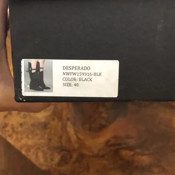 Vintage Nightwalker Esperado Western Suede Boot by Nasty Gal size 9